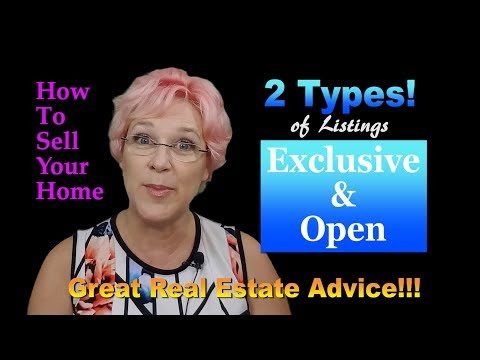 What is an Exclusive Agency, Right to Sell or Open Listing?