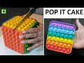 Trending Chocolate Pop It Cake Recipe Oddly Satisfying Rainbow Cake Decoration Idea Cake Design