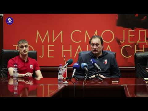 Trener Vojvodine Miroslav Tanjga pred meč sa Novim Pazarom