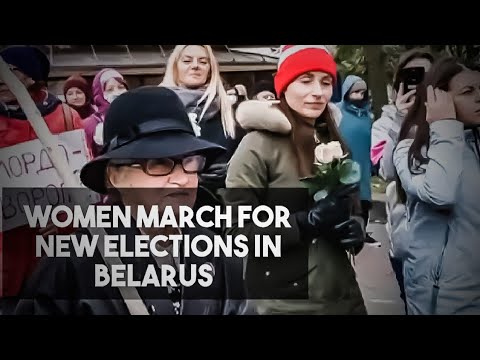 Women March For New Elections In Belarus