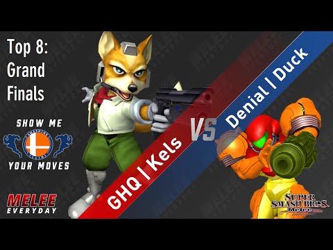 SMYM 17 - GHQ | Kels (Fox) vs. Denial | Duck (Samus) - SSBM - Top 8, Grand Finals