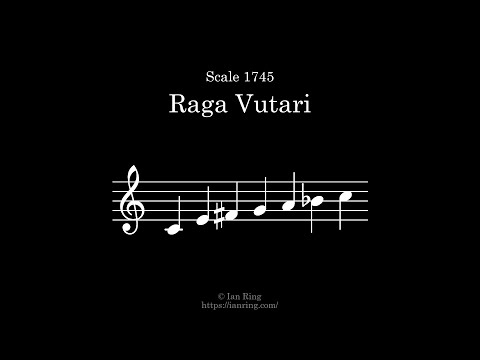Scale 1745: Raga Vutari