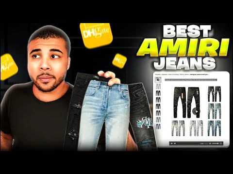 THE BEST Amiri Jeans on Dhgate | 2025 Review