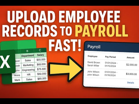 Excel Employee Import Walkthrough