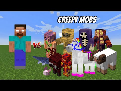 EPIC Battle: Herobrine Takes on Creepy Mobs! (pt. 7)