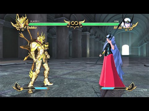 God Cloth Libra Dohko vs Polaris Hilda (Hardest AI) - Saint Seiya: Soldiers' Soul