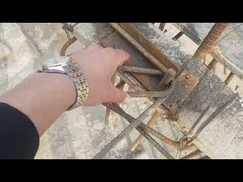 how to prepare 135 degree hook in column rings and beam shear reinforcement