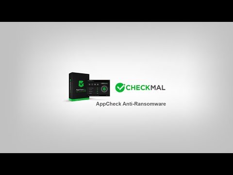 CheckMAL AppCheck Anti Ransomware (free) Tested!