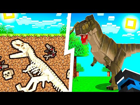 CERCO I DINOSAURI NELLA TIMECRAFT - MINECRAFT ITA
