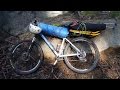 How I pack my bicycle without panniers 