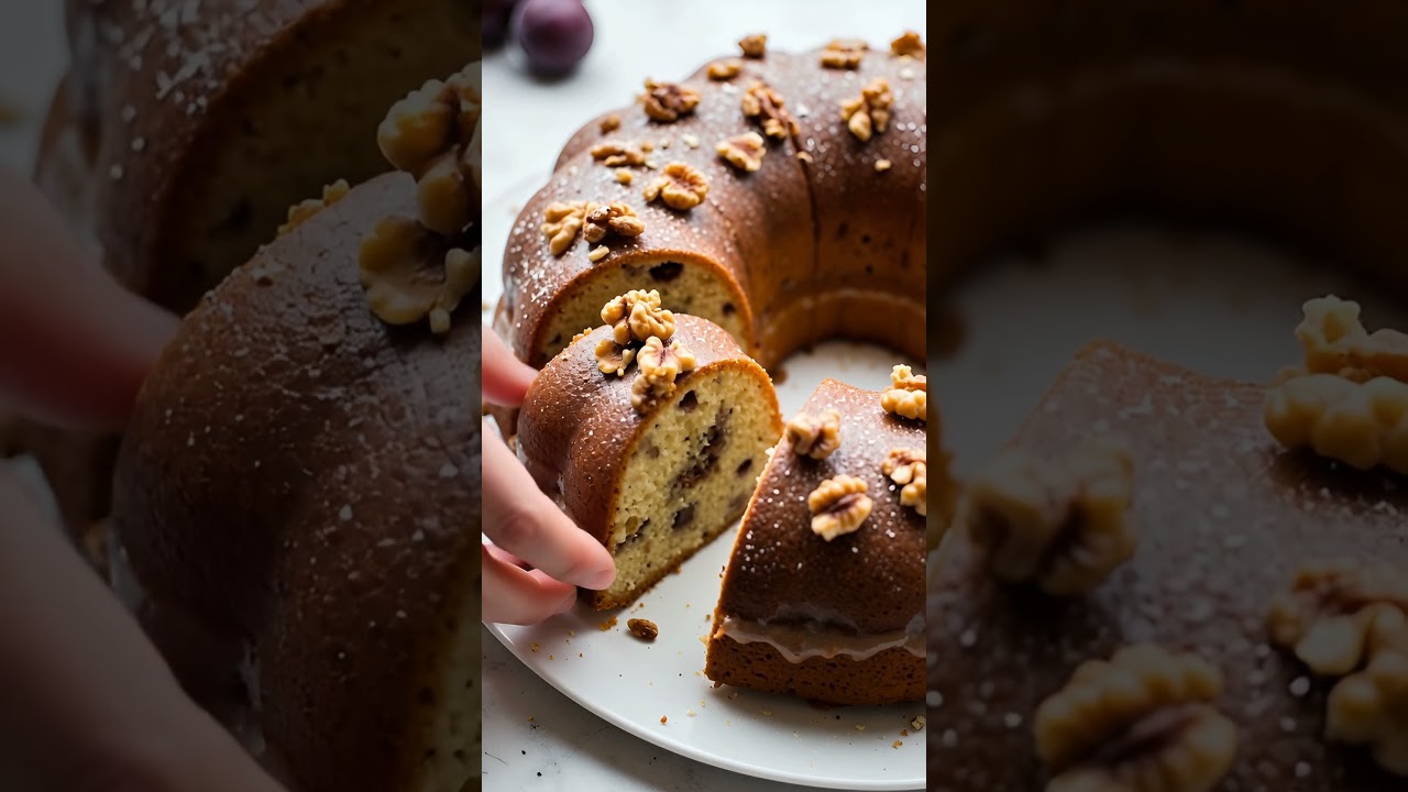 5 Irresistible Fig Walnut Cake Recipes! #FigCake #WalnutCake #BakingIdeas