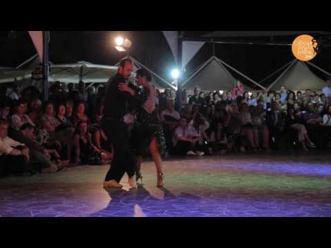  Corina Herrera  and  Pablo Rodriguez  are  dancing  at  Catania Tango Festival  in  2016