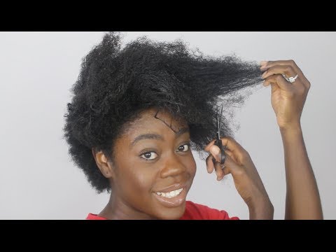 Big Chop | Heat Damaged Natural 4C/4B Hair Video
