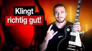 Einfaches Rock-Riff für Einsteiger (Gitarre)