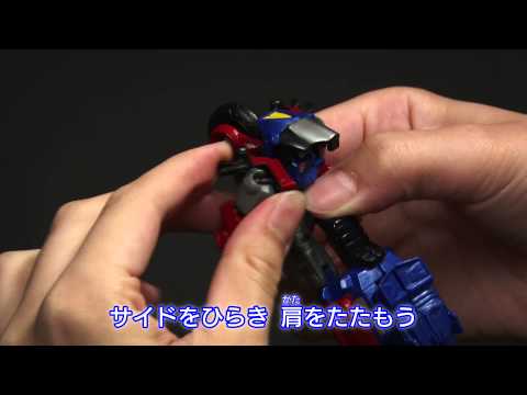 【変形解説】TAV26 オーバーライド　トランスフォーマーアドベンチャー