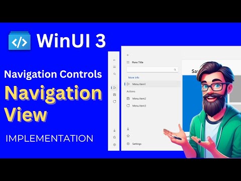 Windows UI 3: Controls in WinUI 3 | Navigation - NavigationView | WinUI 3 Gallery