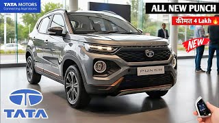 TATA धमाका कल होगी लॉन्च NEW PUNCH 2025🔥!! केवल ₹3.20 लाख से सस्ती 6-Seater SUV, 39Kmpl माईलेज👌👌