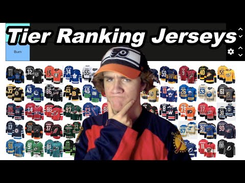 Tier Ranking Home & Alternate NHL Jerseys! (2022 Edition)