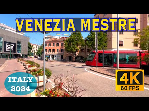 Venezia Mestre - Italy 4K Summer Walking Tour, 27 June 2024