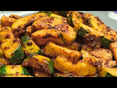 Recette courgette congelée à la poêle