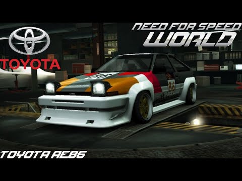 Thumbnail for Need for Speed World Offline | Toyota AE86 Build (REMAKE) Speedpaints by Toyota Corolla Levin and Toyota Sprinter Trueno