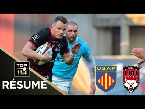 TOP 14 : Résumé partie USA Perpignan v LOU Rugby : J21 - Saison 2023/24