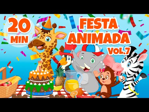 Festa Animada da Giramille Vol. 7 - Giramille 20 min | Desenho Animado Musical