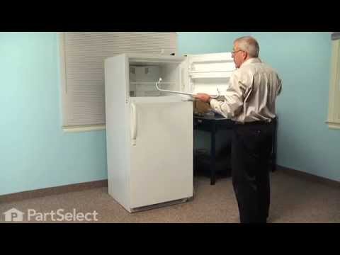Refrigerator Repair - Replacing the Left Retainer Bar End Cap (Frigidaire Part # 240311501)
