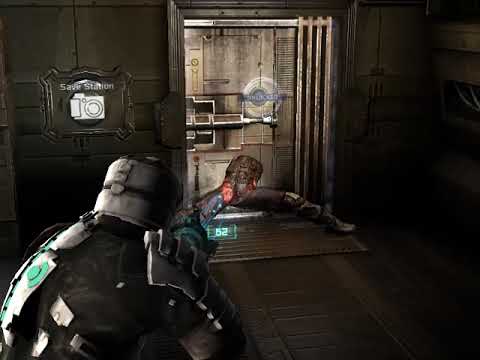 Dead Space 1: crazy door glitch