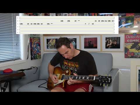 Sea of Love Guitar Solo with Tabs #guitarsolo #seaoflove #gibsonlespaul