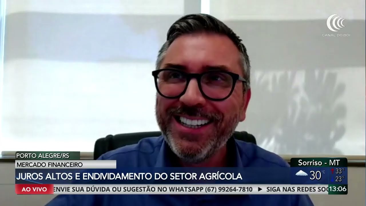 Juros elevados e endividamento preocupam o agronegócio brasileiro