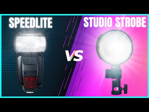 Speedlight VS Studio Strobe | Which Is Best For Portrait Photography