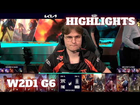 FNC vs MKOI - Highlights | Week 2 Day 1 LEC Versus 2026 | Fnatic vs Movistar KOI W2D1