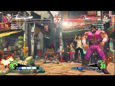 sotec0173 [Balrog] vs. MaaO-mAAo [T. Hawk] | SSF4 Arcade Edition
