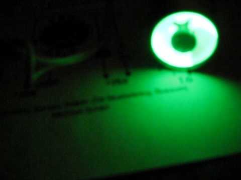 EM34 Magic Eye Tube w/ batteries