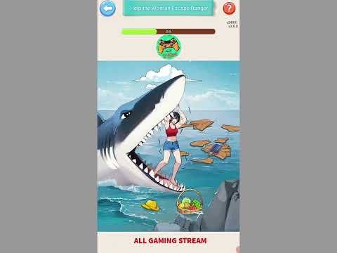 Crazy Brain Puzzle Level 145 | help the woman escape danger Gameplay