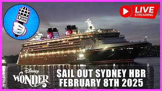 Disney Wonder Live Stream: Sail Out February 8th 2025 πππΌπ°π¦πΊπ³βοΈ