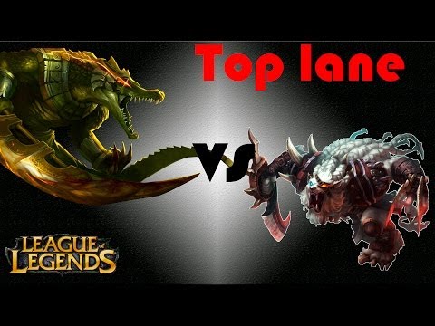 League of Legens- Renekton vs Rengar- duo Timpe