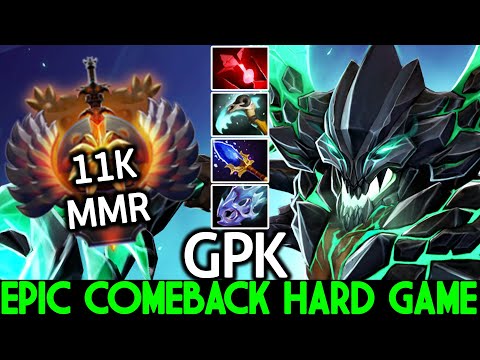 GPK [Outworld Devourer] Super Mid Epic Comeback Hard Game Dota 2