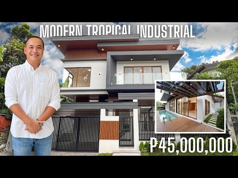 , title : 'House Tour 294 |  Modern Tropical Industrial House For Sale in Casa Milan Subdivision, Quezon City'