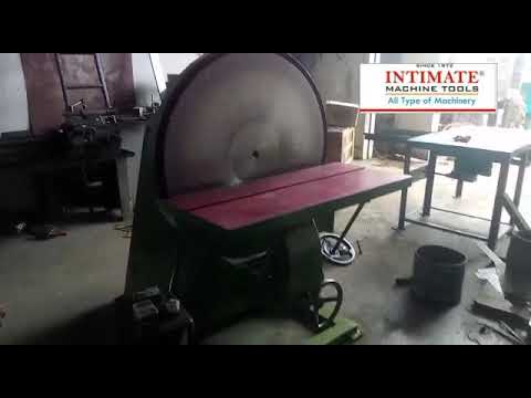 Intimate double disc sander