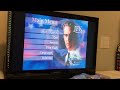 Menu To JFK 1997 DVD Side B