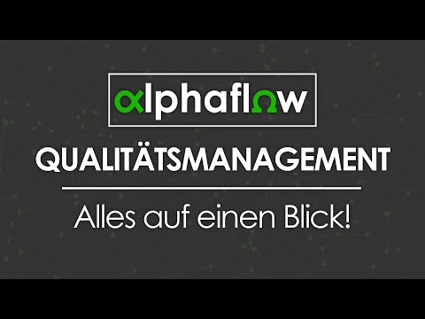alphaflow Qualitätsmanagement | Teaser