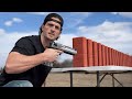 How Many Bricks Does It Take To Stop A Bullet