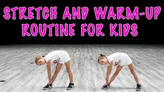 Stretch and Warm up Routine For Kids - (Hip Hop Dance Tutorial AGES 5+) | MihranTV
