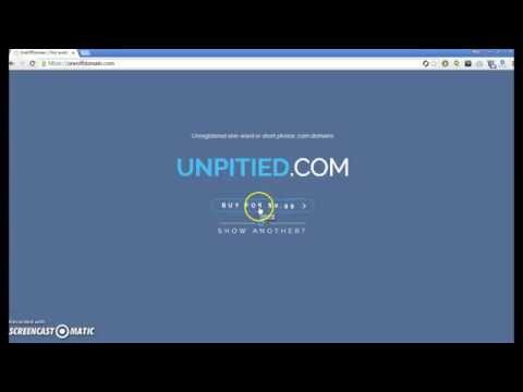 How To Get A One-Word .com Domain For $0.99