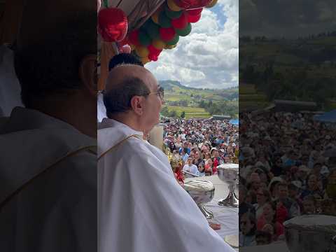 Misa celebrada por el Padre Álvaro de Jesús Puerta Herrera, Soracá - Boyacá
