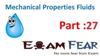 Physics Mechanical properties of Fluids mechanics part 27 (Stokes Law) CBSE class 11