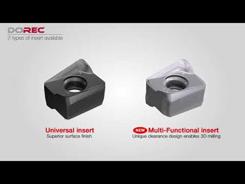 DoRec - Strong Free cutting Edges Guarantee Maximum Machining Efficiency and Stability
