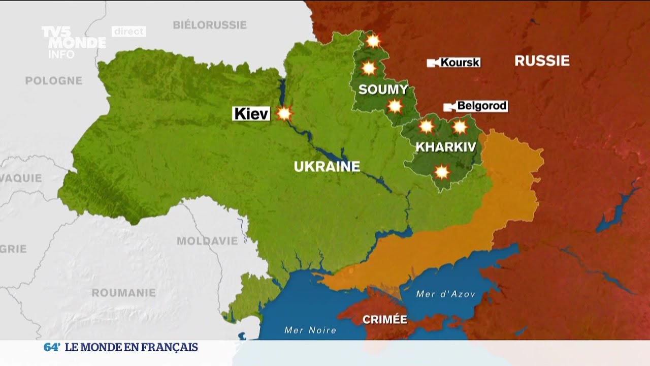 Ukraine : nouvelle attaques russes sur plusieurs villes dont Kiev